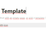 como criar um template no notion