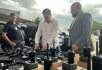 Entrega de pistolas e equipamentos para Polícia Penal