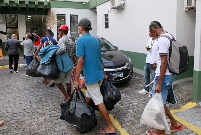 trabalhadores resgatados