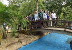 Parque das Águas Quentes, no município de Barra de Garças, distante 500 quilômetros de Cuiabá recebeu a visita da primeira-dama Virginia Mendes.