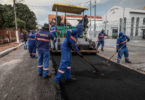 Obras de pavimentação em Várzea Grande