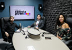Gravação do podcast Conecta Jovem
