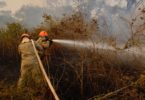 Combate aos incêndios no Pantanal, em Poconé
