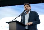 O ministro das Comunicações, Juscelino Filho