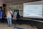 Extensionista da Empaer, Robson, apresentou o Plano para Desenvolvimento do Turismo nos sete municípios consorciados.