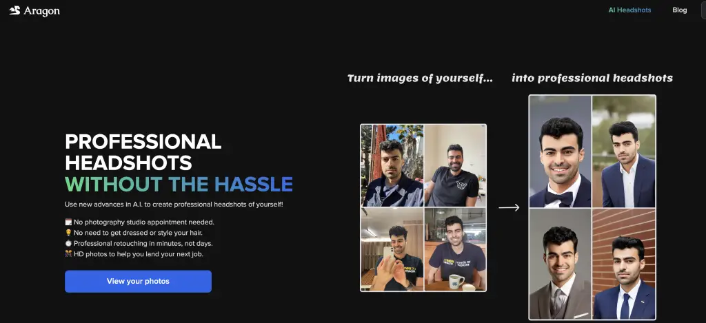 Aragon-Ai-1 gerador de avatar com IA Aragon AI