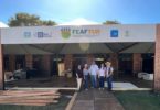 Equipe da Empaer acompanha montagem do espaço de 600 metros quadrados que terá a participação de 600 expositores