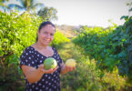 Ângela produz maracujá no município de Nov Brasilândia já pretende expandir a área de produção