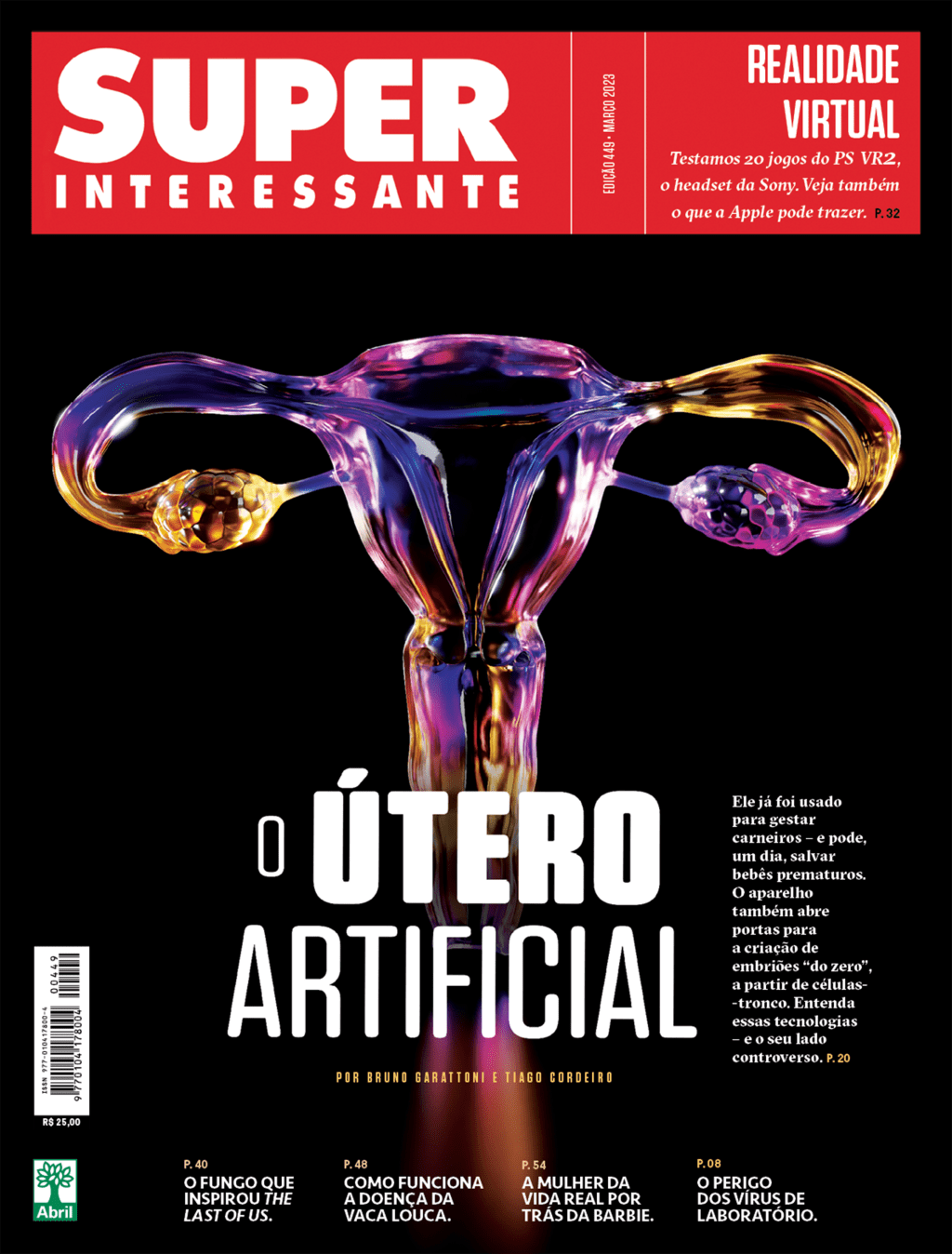 Capa da edição 449 da Revista Superinteressante.