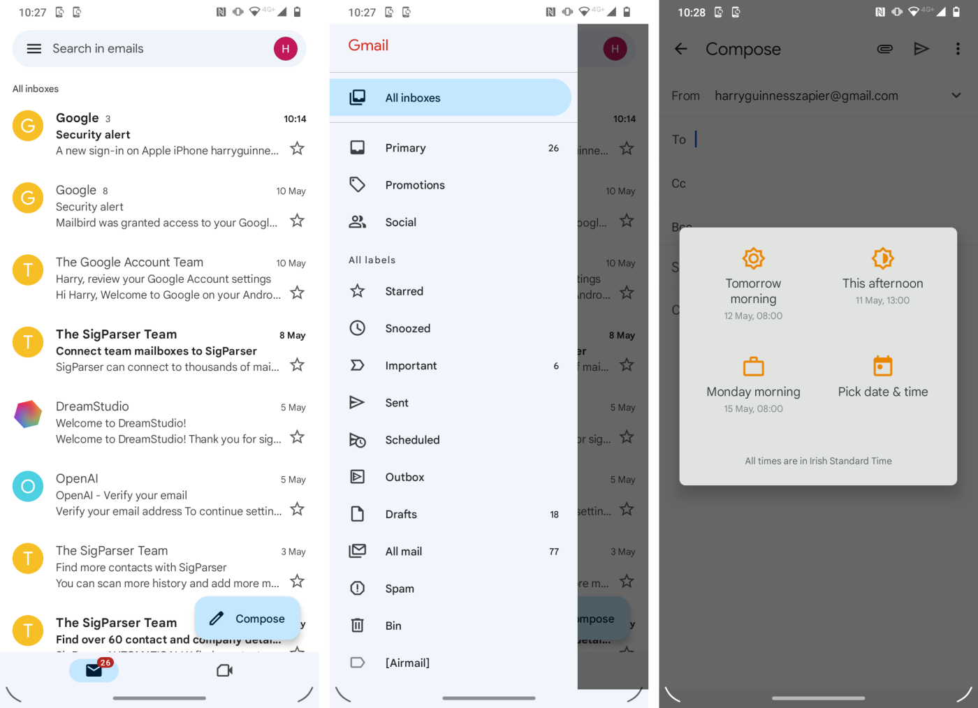 Gmail_For_Android-1 Gmail, nossa escolha para o melhor aplicativo de e-mail para Android