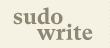 Sudowrite-Logo Logotipo Sudowrite