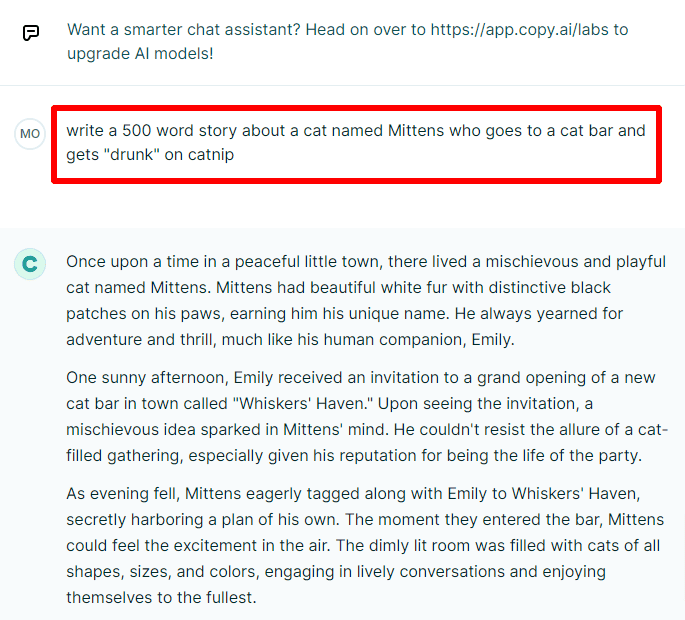 Copy-Ai-Cat-Story Copiar história do gato AI