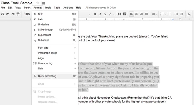 Clear-Formatting-Google-Docs Como limpar a formatação em um documento do Google
