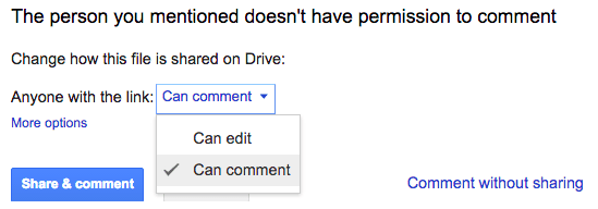 Add-Permissions-For-Comments Permissões de comentário de um usuário em um Documento do Google