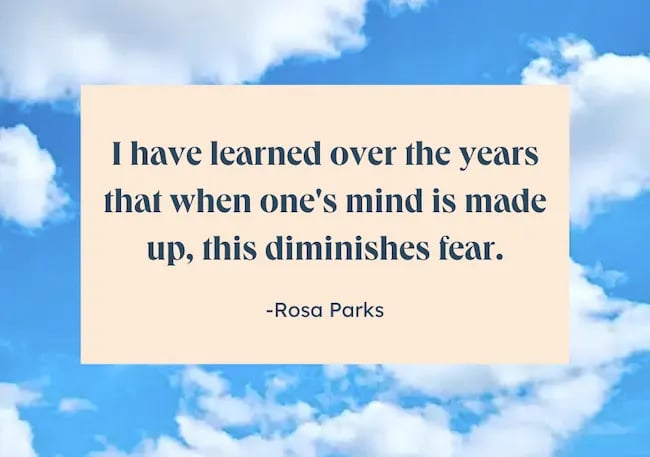 Famous-Quotes-Parks-1 Citação da vida famosa em inglês de Rosa Parks
