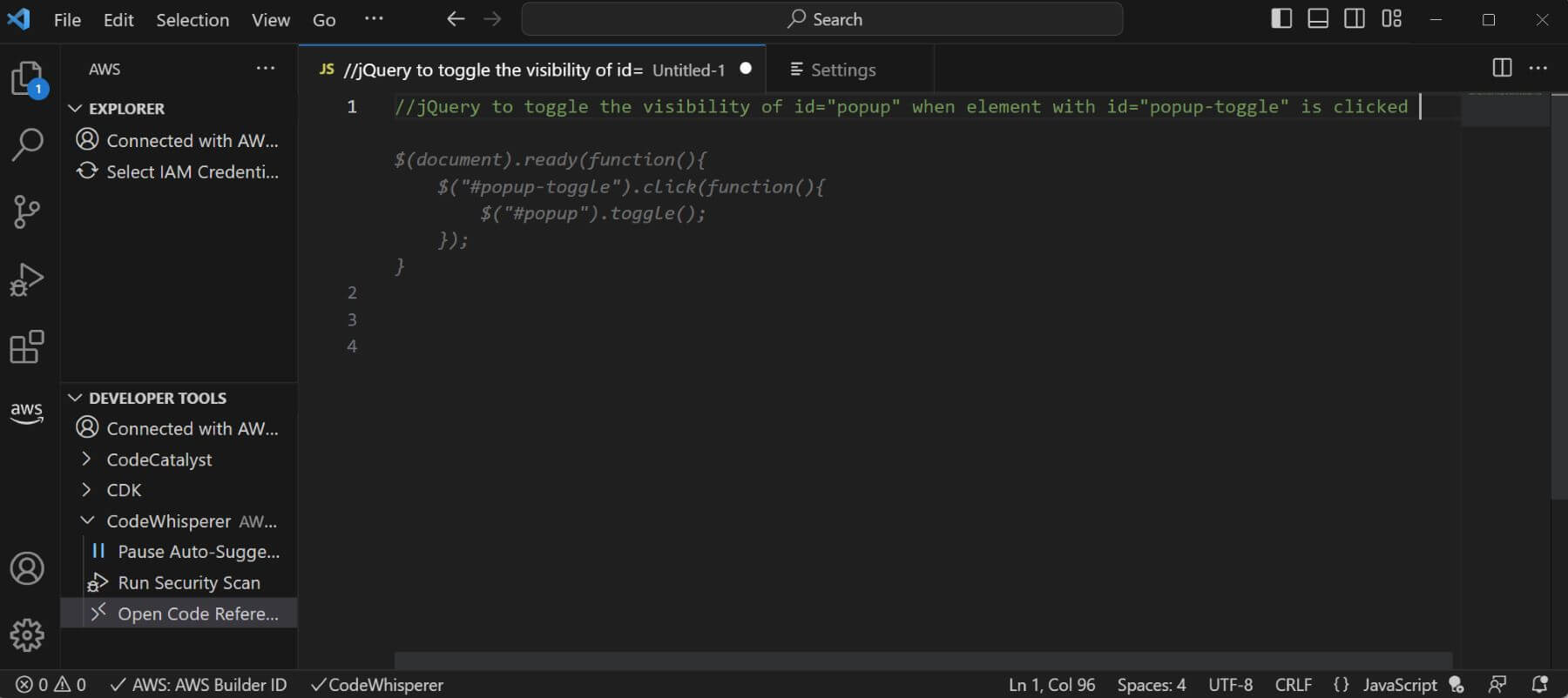 Amazon-Codewhisper-Example-1 amazon codewhisper