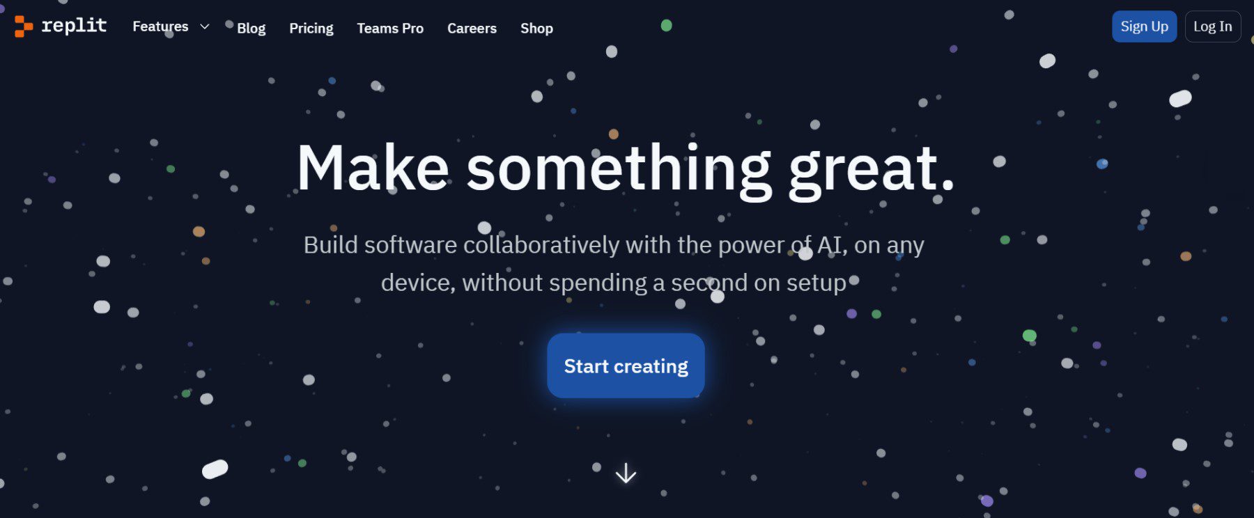 Replit-Homepage-May-2023-1 Replit - Homepage Maio 2023