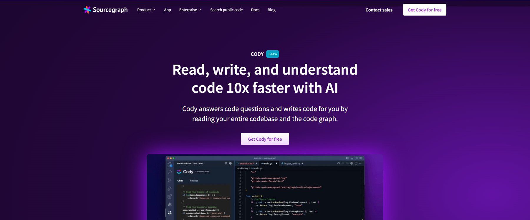 Sourcegraph-Homepage-May-2023-1 Sourcegraph - Homepage May 2023