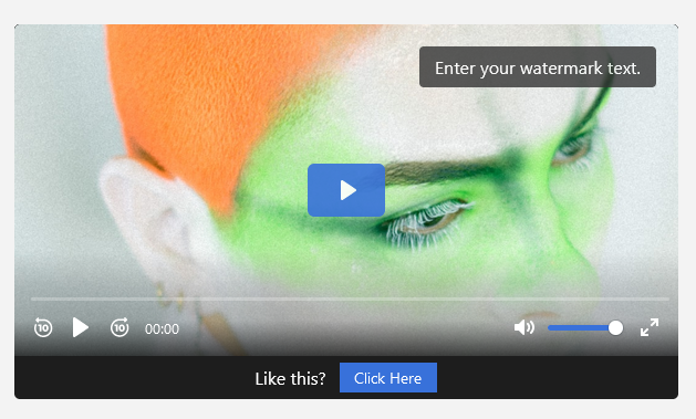 Action-Bar-1 E a barra de ação tem uma função semelhante; apenas ele é exibido abaixo do vídeo com texto e um botão.