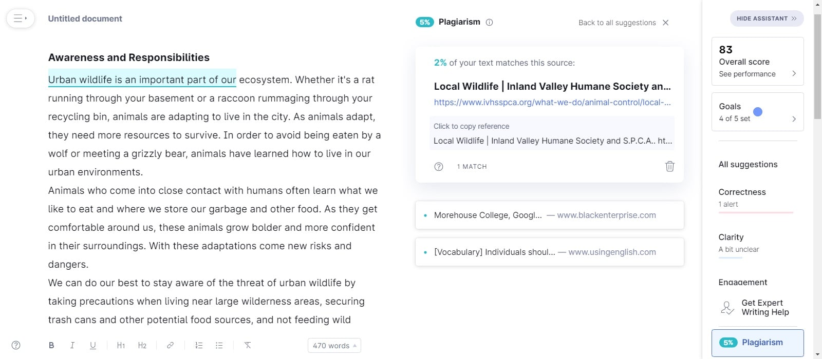 Grammarly-Plagiarism-Writesonic-Review-1 Plágio gramatical - Writesonic review