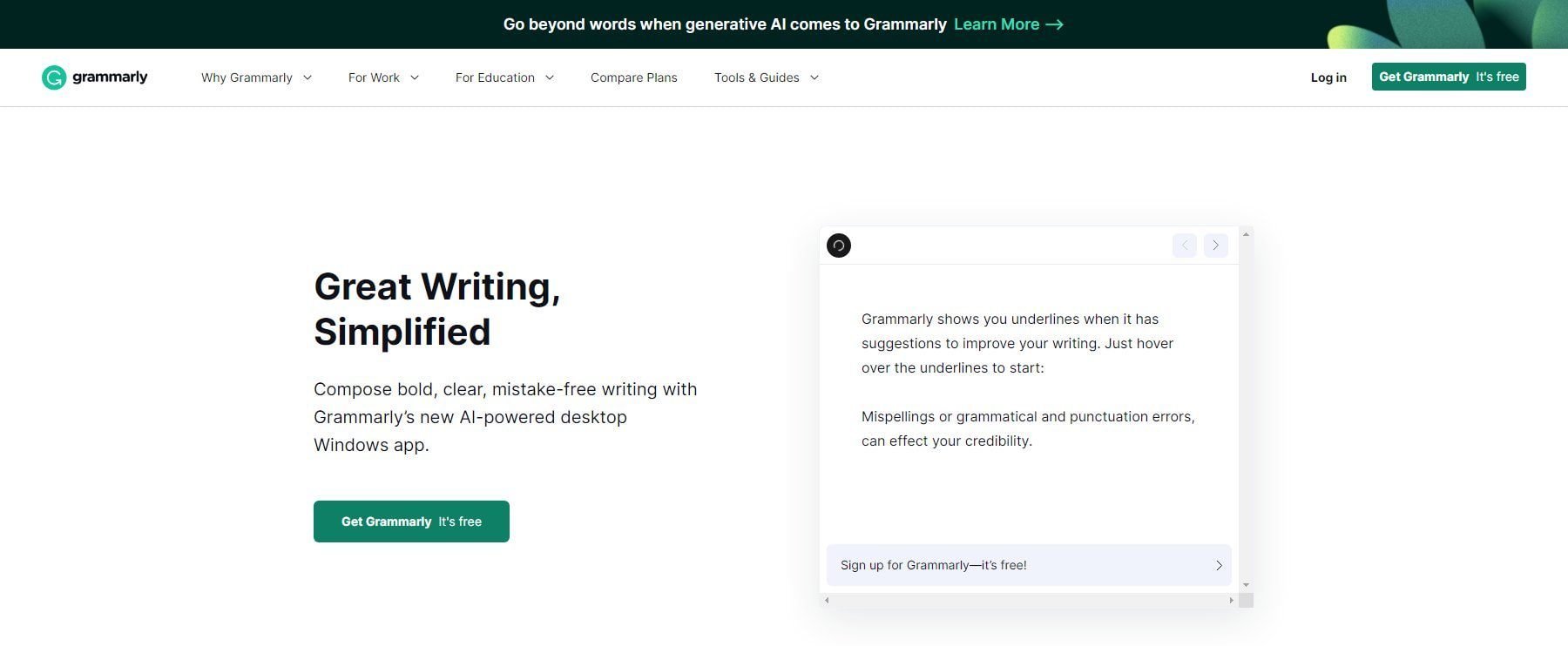 Grammarly-Homepage-April-2023-E1682619346599-1 Gramática - Homepage Abril 2023