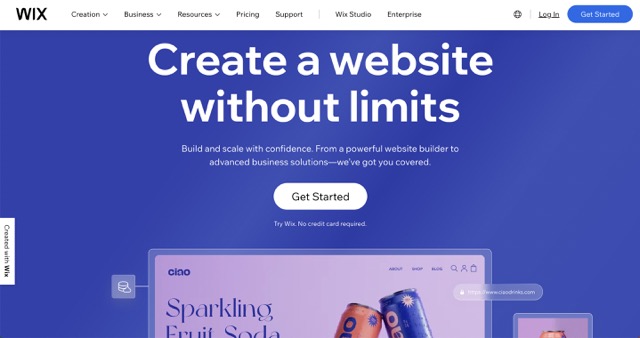 Wix como uma ferramenta no-code