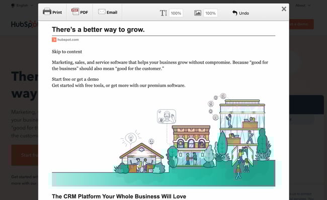 Print-Friendly-Chrome-Extension Melhores extensões do Chrome para produtividade: Impressão amigável & PDF