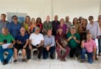 Durante a homenagem os ex-funcionários receberam uma medalha em reconhecimento pelos relevantes serviços prestados em prol da agricultura familiar.