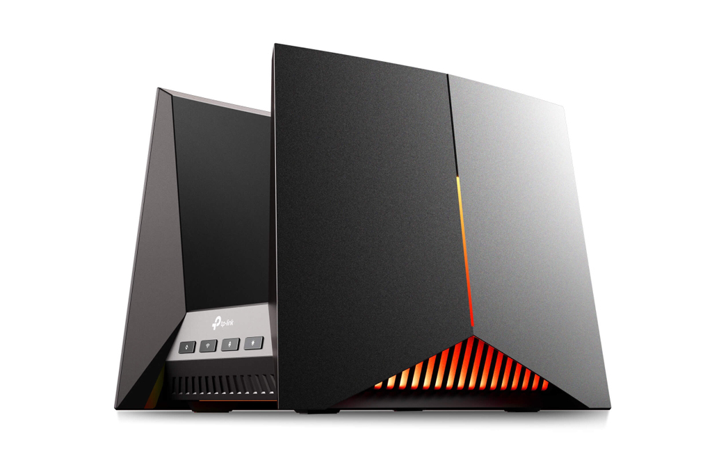 Si_468_Tech_Roteador Imagem do roteador Archer GE800 em fundo branco.