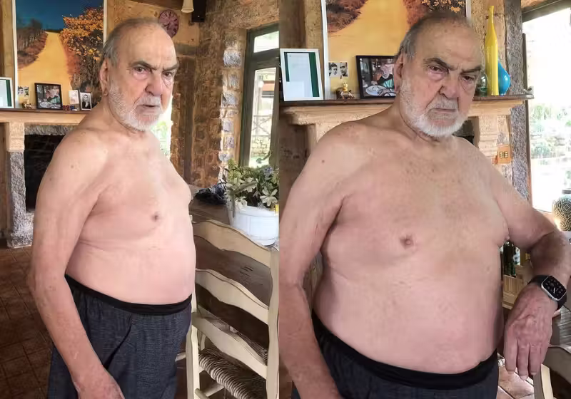 Lima-Duarte-1 O ator Lima Duarte celebrou os quase 100 anos de vida com uma foto sem camisa nas redes sociais - Foto: reprodução Instagram