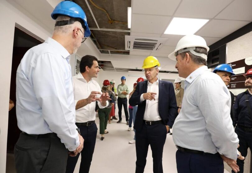 O governador Mauro Mendes destacou que o Hospital Central será o melhor hospital de Mato Grosso