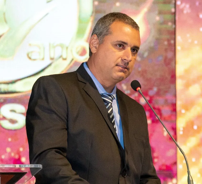 O presidente da Acrismat, Frederico Tannure Filho, reforça que o evento será uma oportunidade importante para discutir os desafios e oportunidades da suinocultura no estado. - Foto e texto: Assessoria