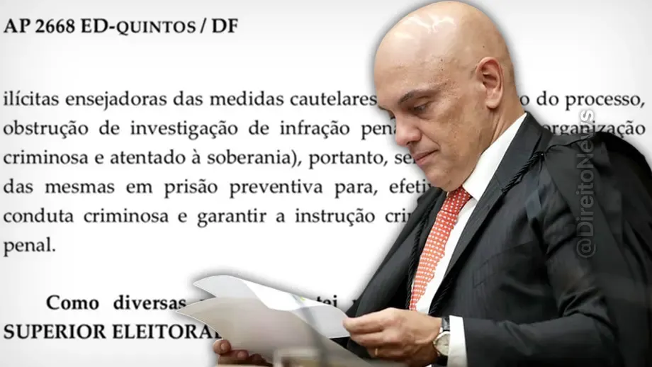 alexandre moraes comete erro portugues decisao jair bolsonaro