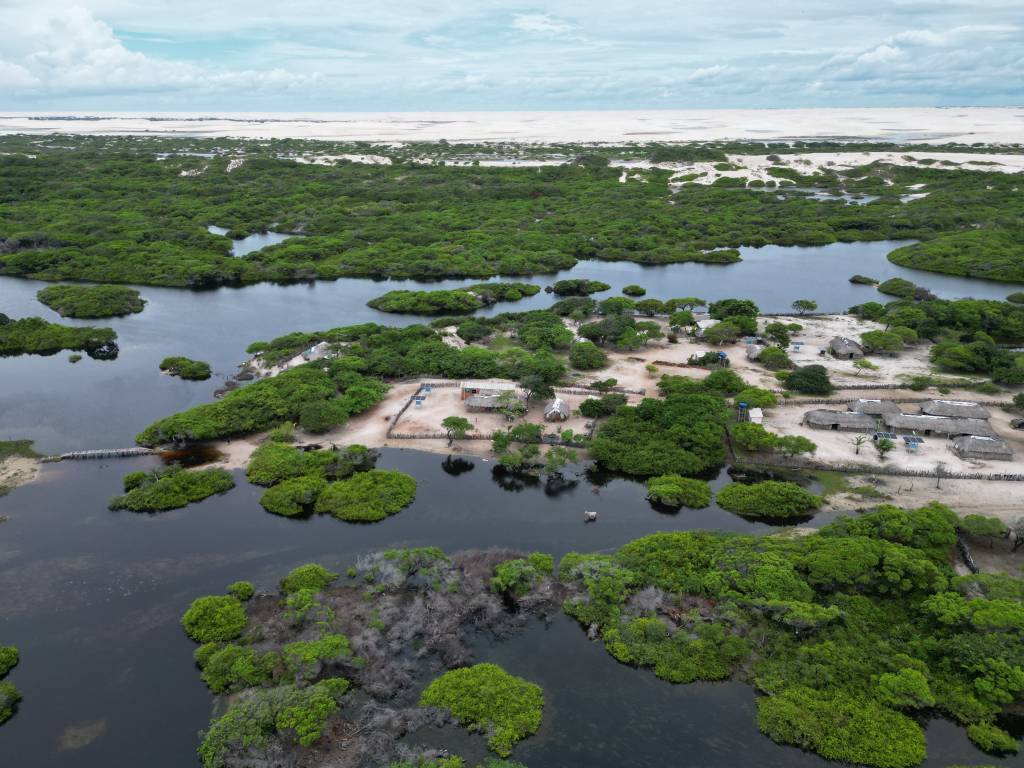 Oásis Baixa Grande Lençóis Maranhenses oásis baixa grande lençóis maranhenses