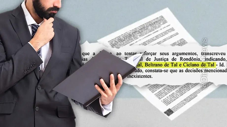 ciclano beltrano tj ro nega recurso advogado citou julgado fulano tal