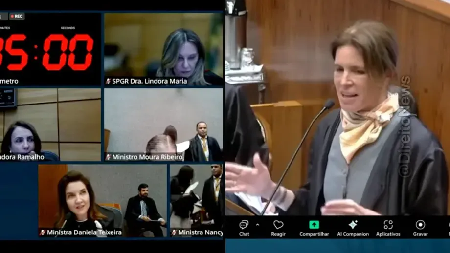 filha assiste mae sustentar stj ministra cita experiencia pessoal