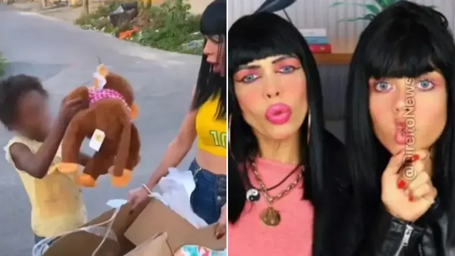 m0nstru0sidade diz juiza c0ndenar influenciadoras deram banana macaco pelucia criancas negras