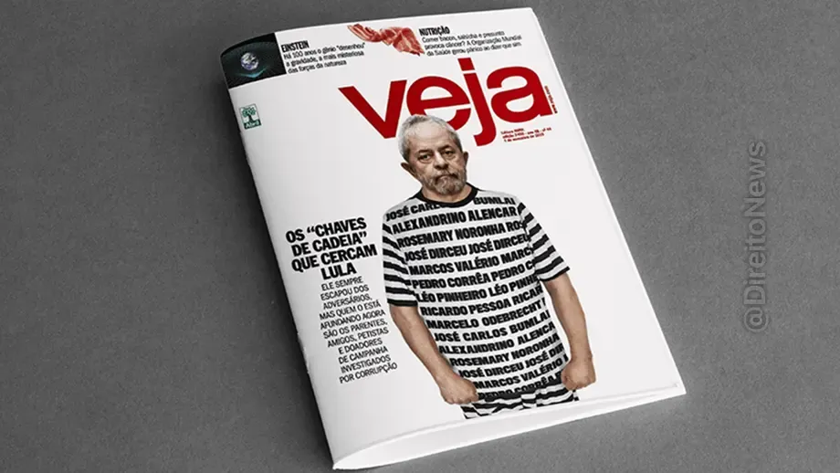 stj revista veja nao indenizara capa lula vestido presidiario