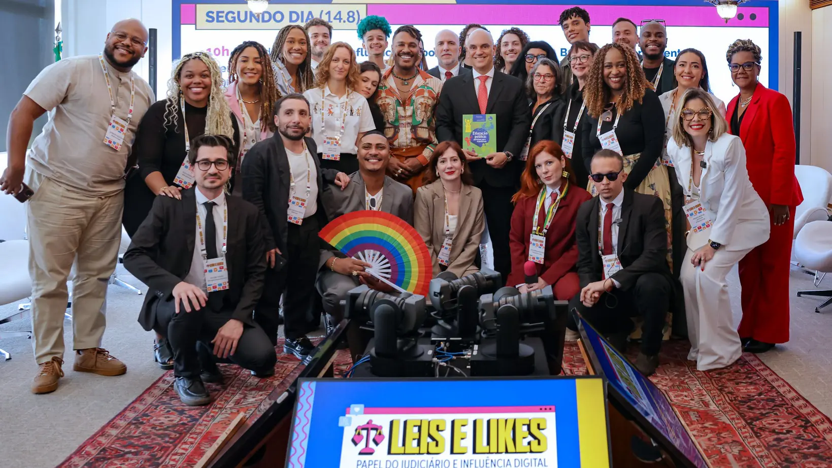 Alexandre-De-Moraes-E-Influnciadores-Jpg Influenciadores em evento do STF