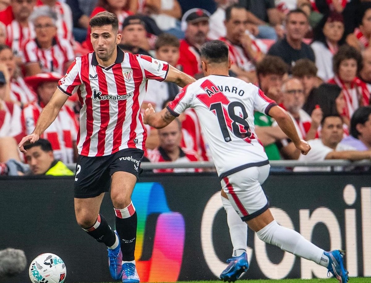 Lance De Athletic Bilbao X Rayo Vallecano. Imagem: Divulgação Athletic Lance de Athletic Bilbao x Rayo Vallecano. Imagem: Divulgação Athletic