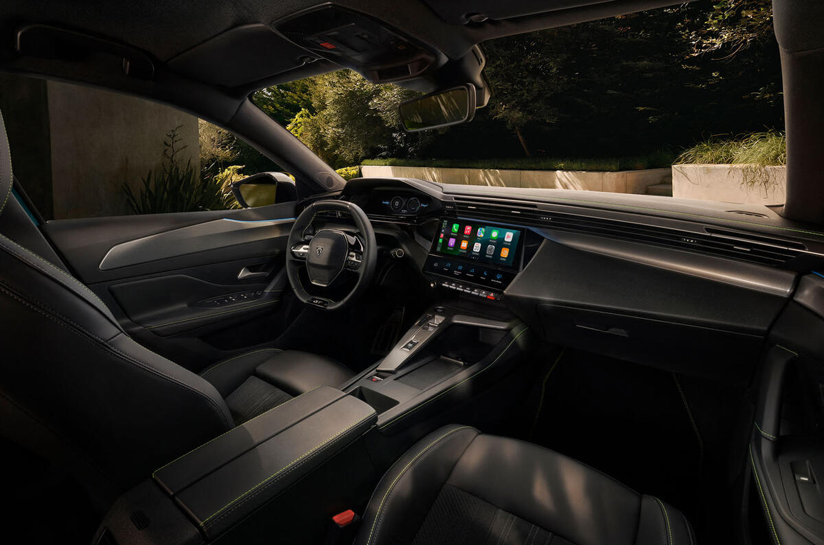 Peugeot-308-Facelift-Dashboard O Novo Peugeot 308 - Foto: Divulgação