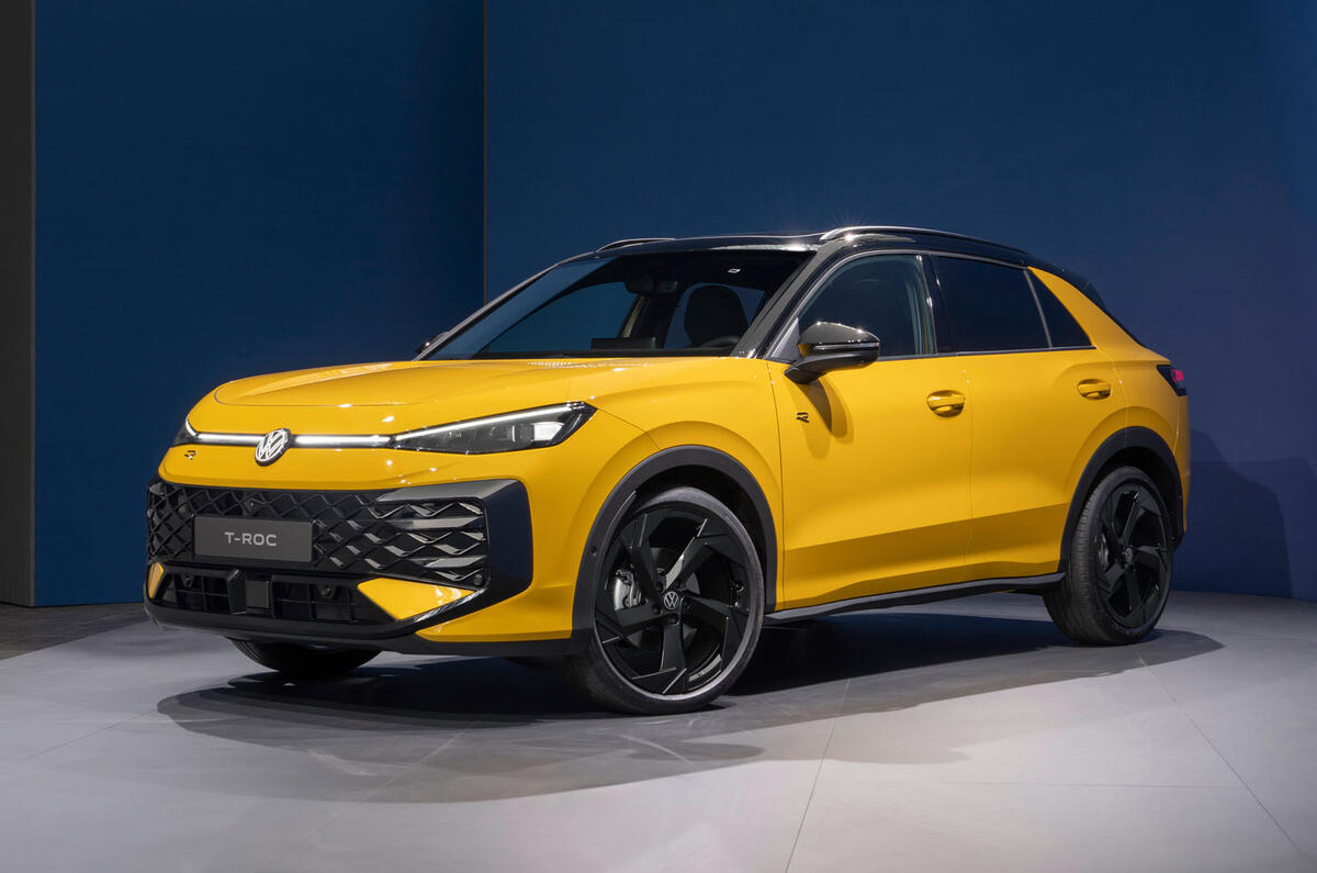 Volkswagen-T-Roc Novo Volkswagen T-Roc 2026: visual ousado e motorização híbrida - Foto: Divulgação