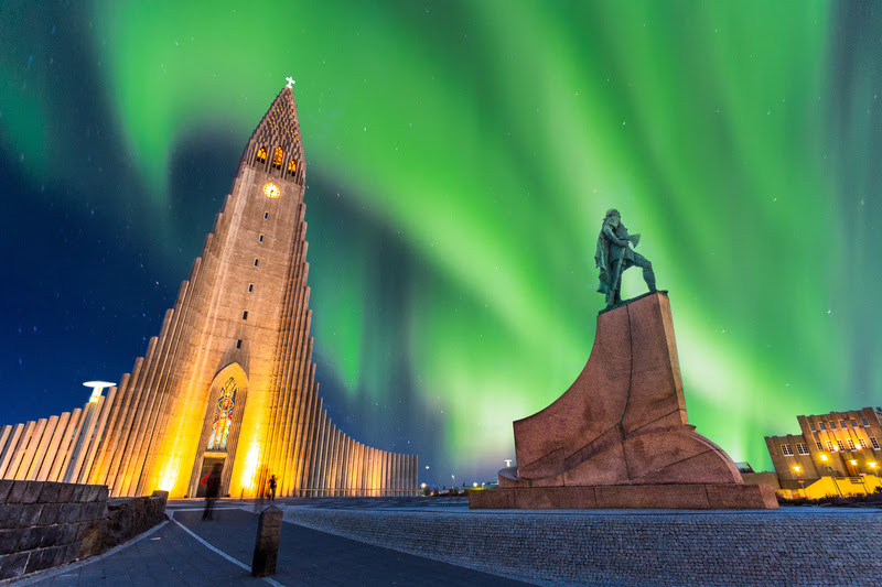 reykjavik islandia aurora boreal