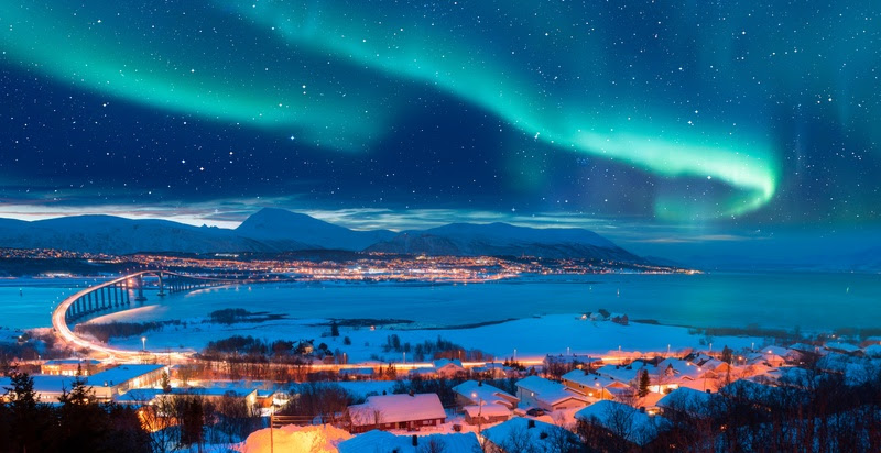 aurora boreal tromso Tromsø noruega