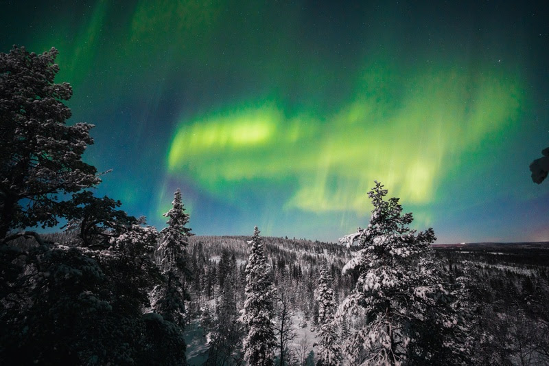 Rovaniemi, Finlândia laponia aurora boreal