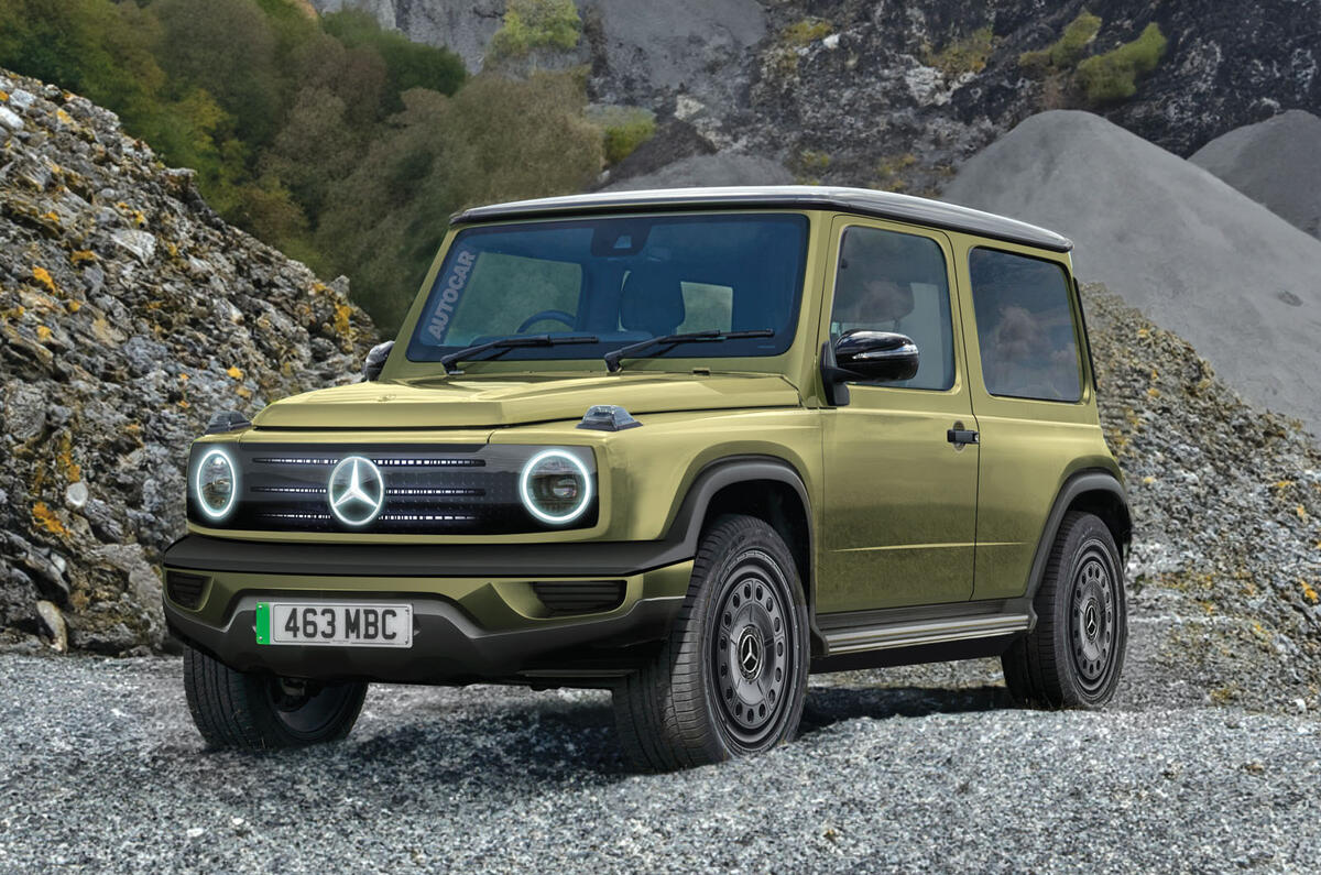 Mercedes-Mini-G-Class-Autocar-Render-Front-Quarter 2025 word1