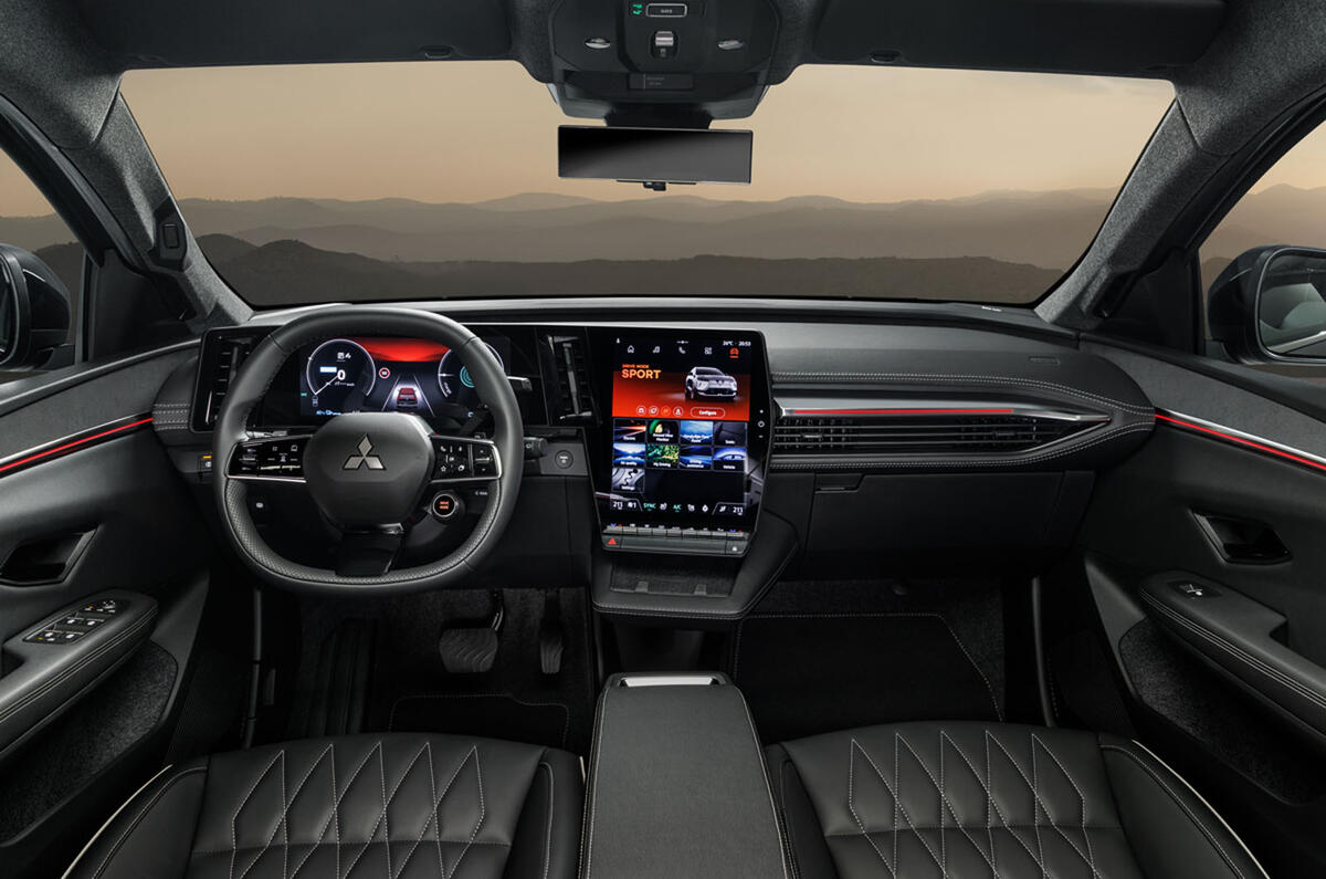 2025-Mitsubishi-Eclipse-Cross-Dashboard Foto: Divulgação