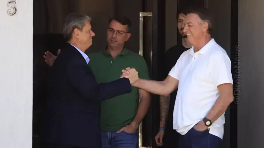 apos visita tarcisio defende anistia pacificar pais diz triste ver situacao bolsonaro