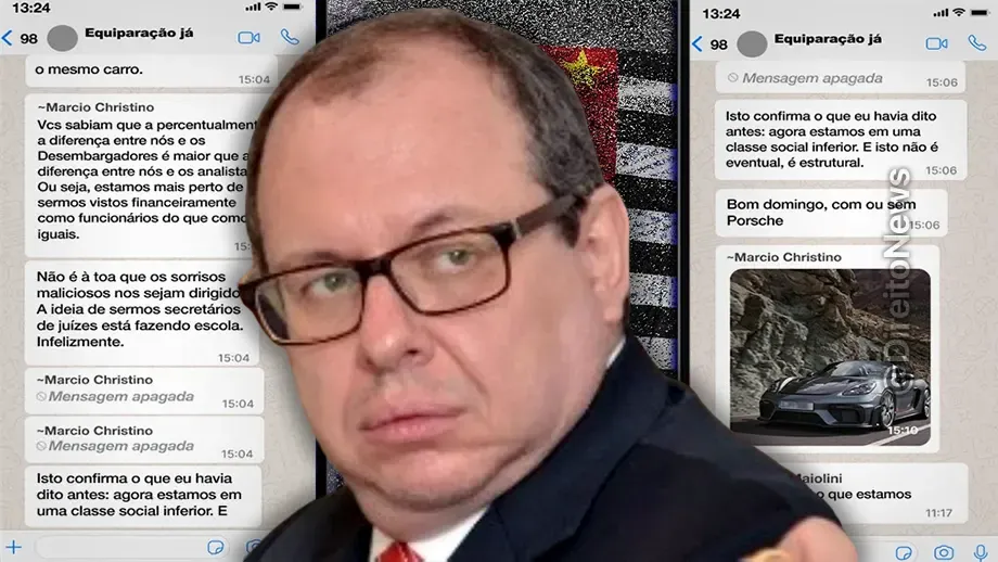 procurador cita porsche juiz lamenta sua classe social inferior