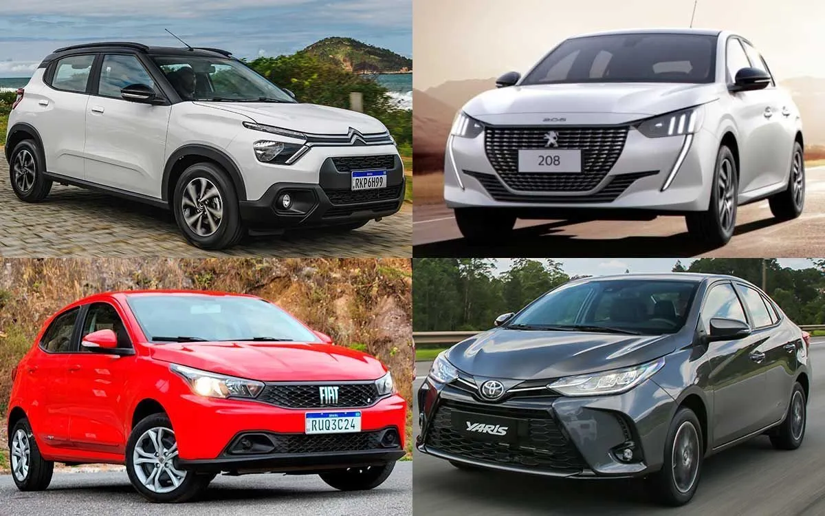 Carros mais baratos do Brasil